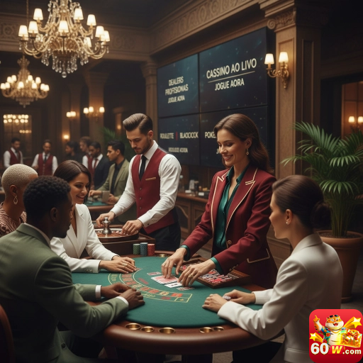 Sinta a Ação do Cassino ao Vivo no 60w.com Como Nunca Antes